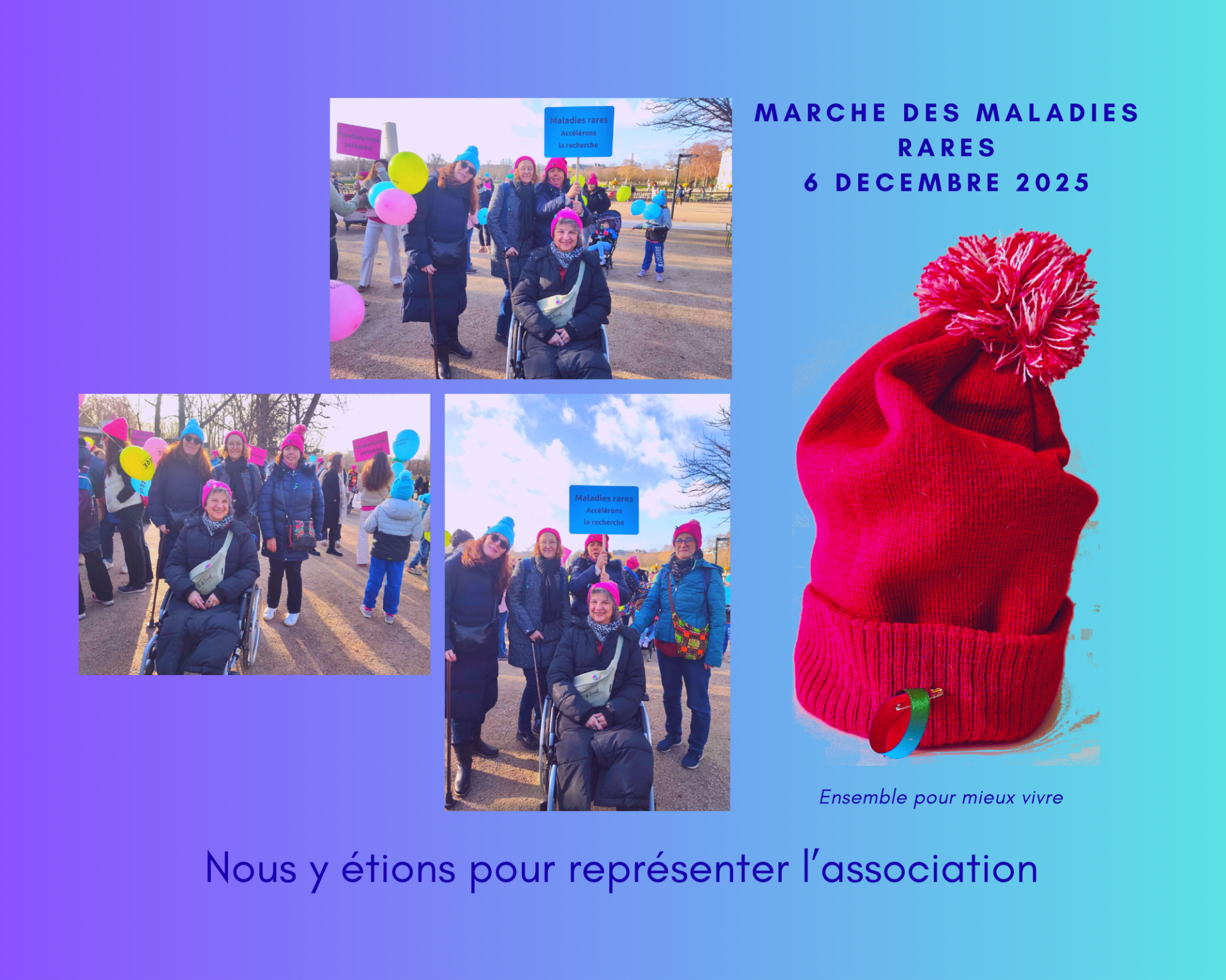 Marche des maladies rares 6 decembre 2025