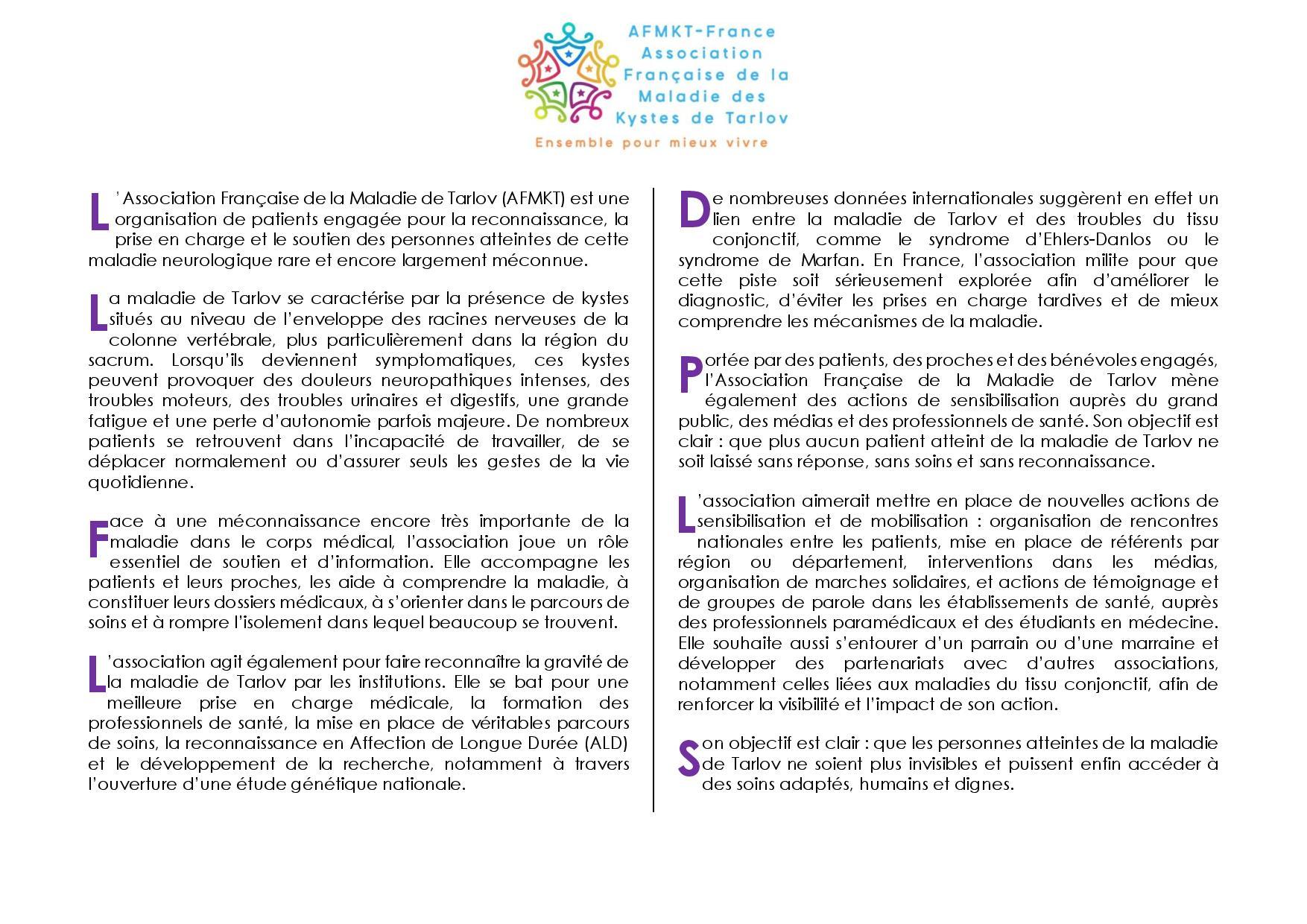 Pre sentation association pour site