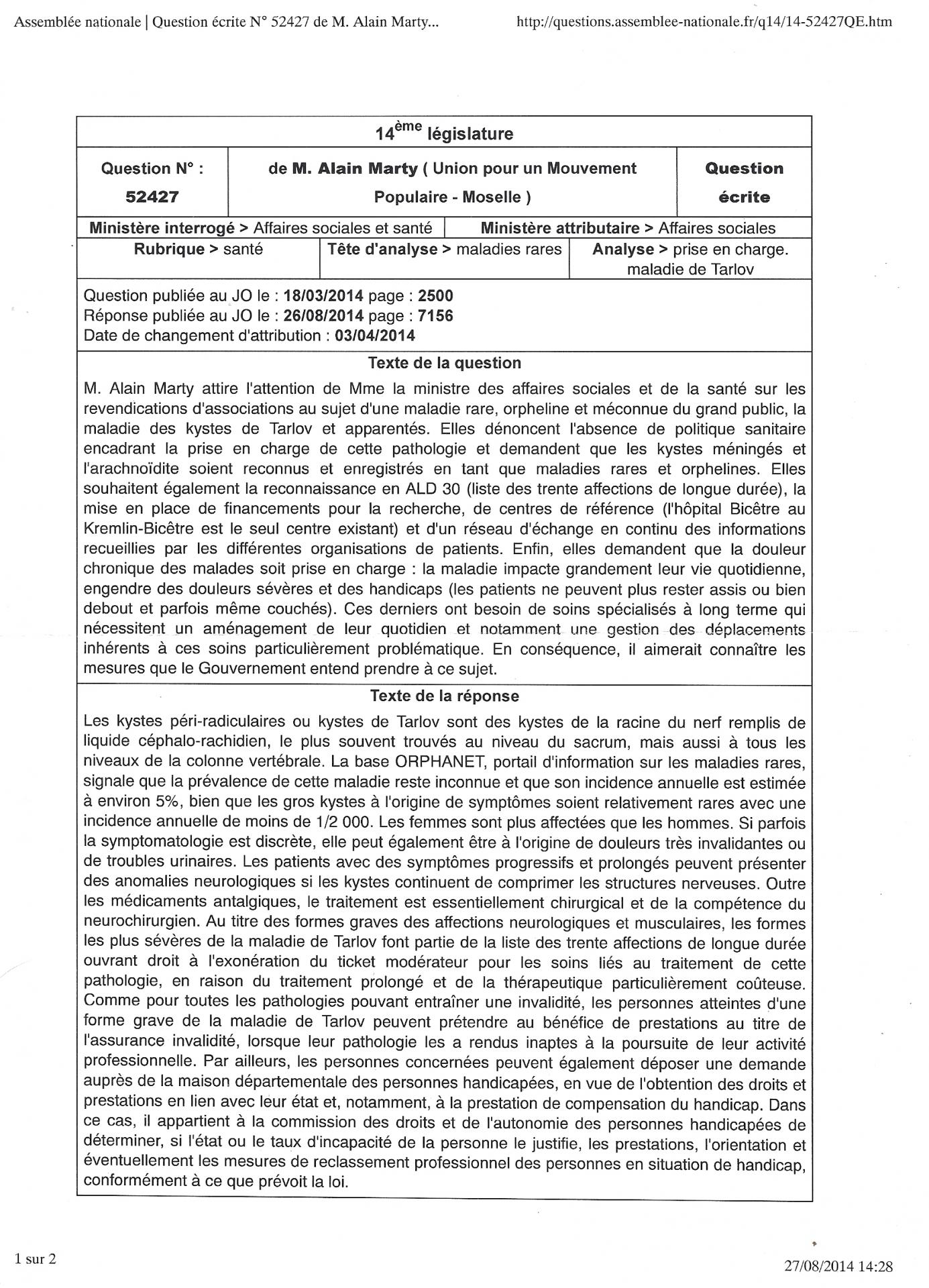 Reponse dans le journal officiel0002